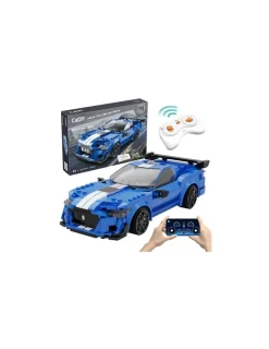 CaDA Bricks Voiture de course Bleu 325 pièces - CaDA