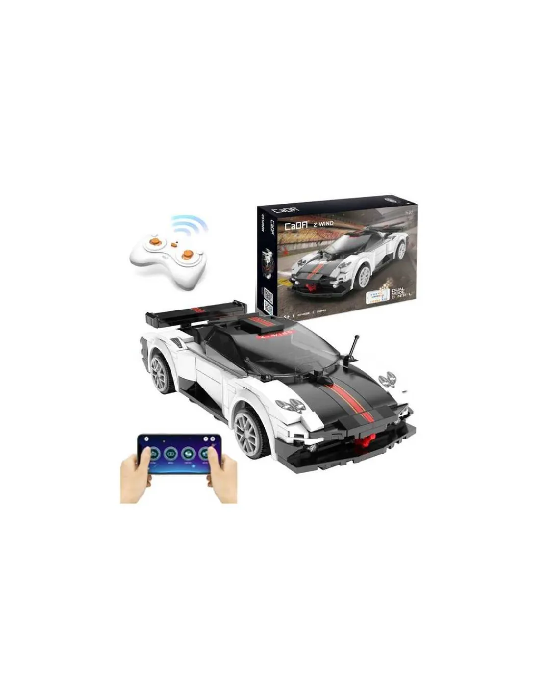 CaDA Bricks Voiture de course Z-Wind 258 pièces - CaDA