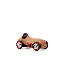 Vilac Voiture en bois naturel Old sport Compet’ -