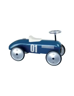 Vilac Voiture porteur métal bleu pétrole -