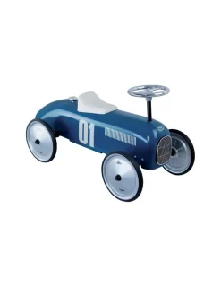 Vilac Voiture porteur métal bleu pétrole -