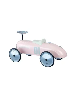 Vilac Voiture porteur métal rose tendre -