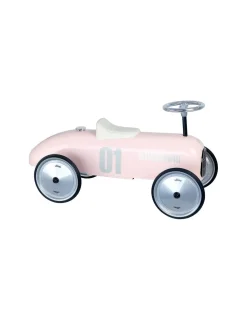 Vilac Voiture porteur métal rose tendre -