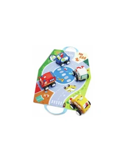 Hape Toys Voitures à rétrofriction et circuit - Hape